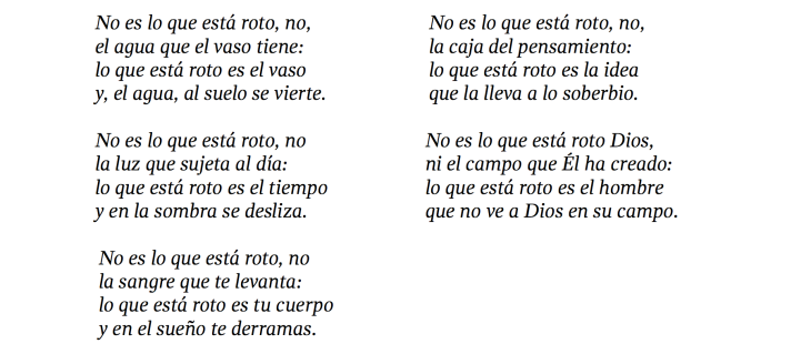 poema de Emilio Prados